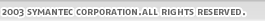 2003 symantec corporation.all rights reserved.