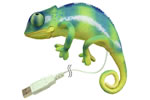USBカメレオン（ブルー）