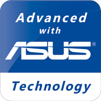 「Advanced with ASUS Technology」ロゴ発行製品