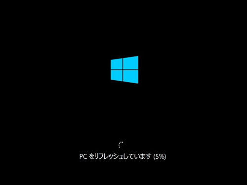 リフレッシュの開始