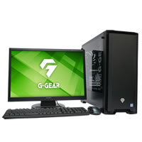 G-GEAR ATXミドルタワーゲーミングケース （サイドガラスパネル/MG）