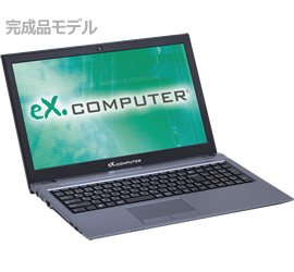 N1503K-520/T2 - BTOノートパソコン eX.computer 完成品モデル
