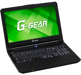 【Core i7】G-GEAR note N1570K gaming PC