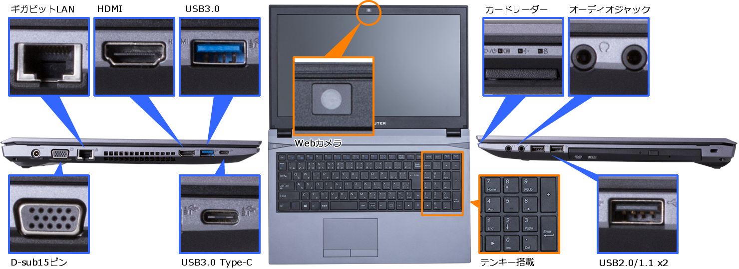 eX.computer note N1503KシリーズN1503K-520/T2