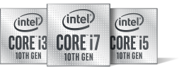 第10世代 インテル Coreプロセッサー搭載