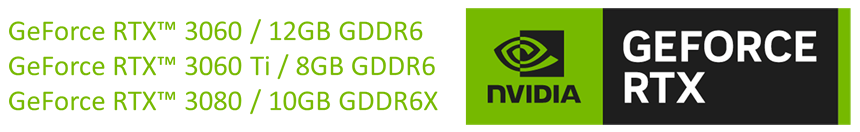 NVIDIA GeForce RTX 3000 シリーズ