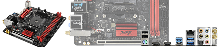 ASRock Gaming}U[{[h Fatal1ty X370 Gaming-ITX/ac