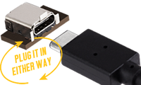 ㉺ǂł}USB 3.0 Type-C|[g