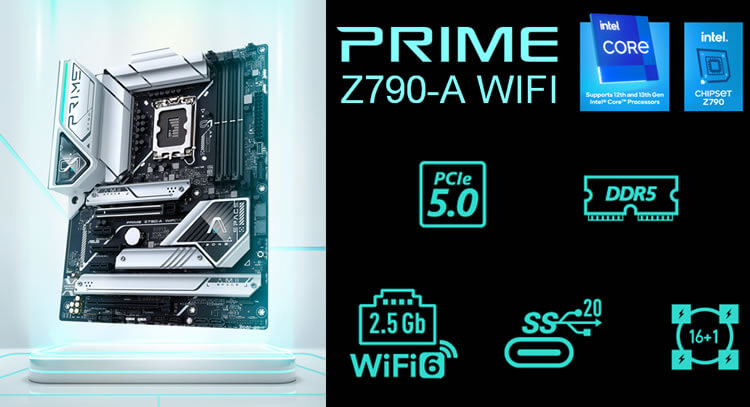 ASUS製 マザーボード PRIME Z790-A WIFI