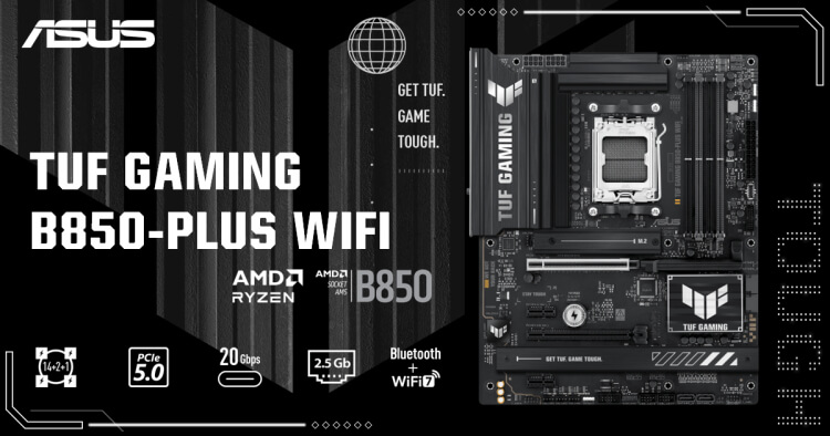ASUS TUF GAMING B850-PLUS WIFI